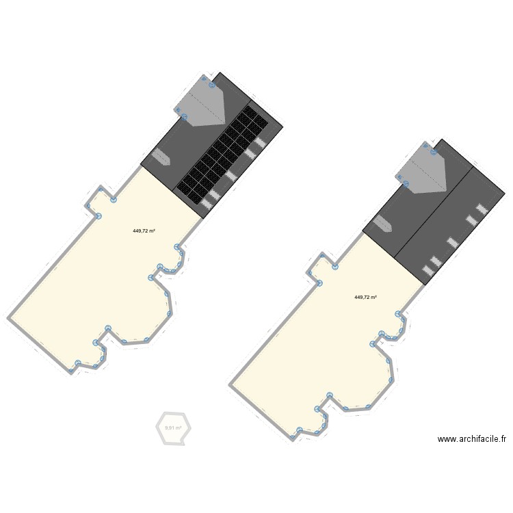 La Grange de Belle Eglise DP. Plan de 0 pièce et 0 m2