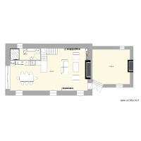 soulagnetsBaie vitrée + salle de bain rdc 1