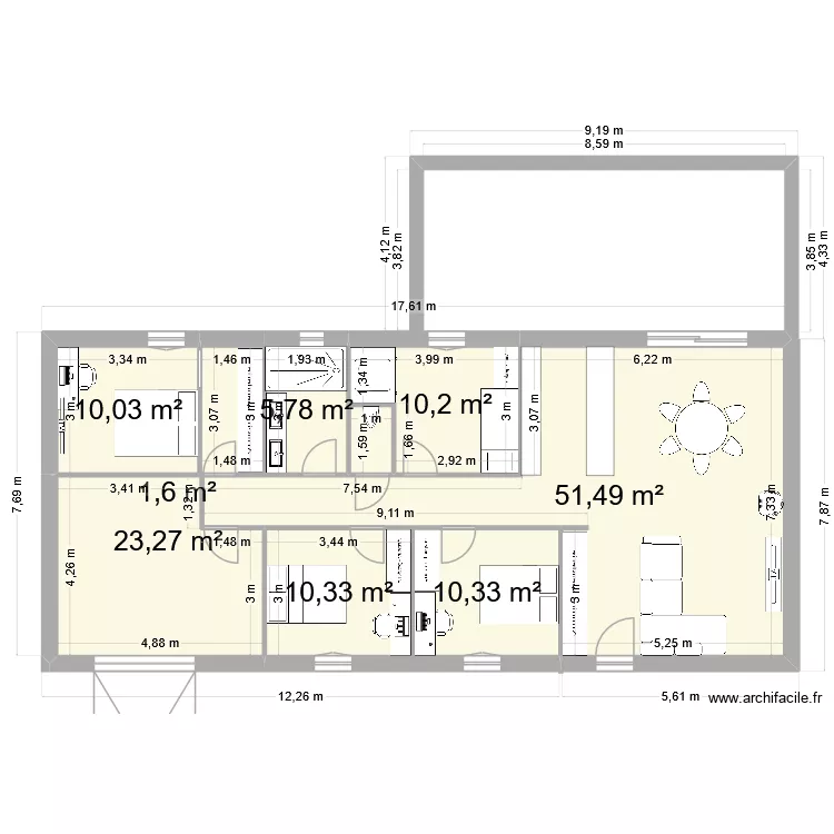 damparis futur 2. Plan de 8 et 123 m² damparis futur 2. Plan de 8 et 123 m²