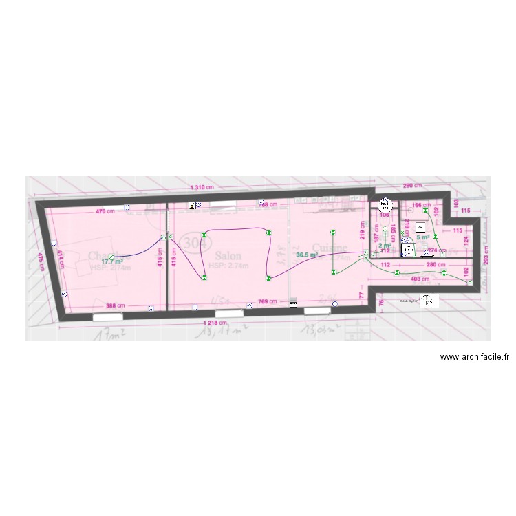 Plan thyere Bourgneuf droite. Plan de 0 pièce et 0 m2