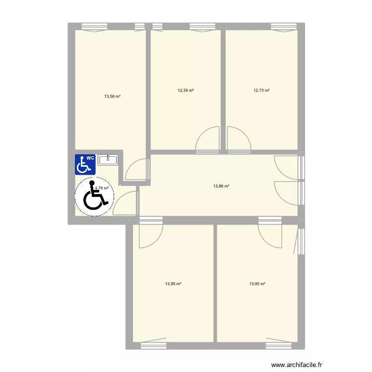 Champlan Immeuble. Plan de 7 et 85 m² Champlan Immeuble. Plan de 7 et 85 m²