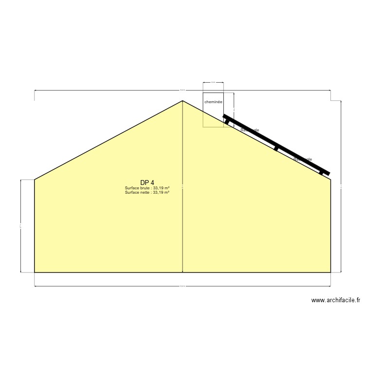 DP 4. Plan de 0 pièce et 0 m2