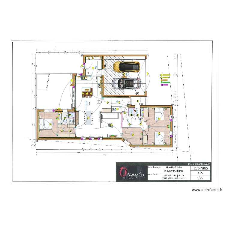 DURANDET/LOUE ELEC. Plan de 0 pièce et 0 m2