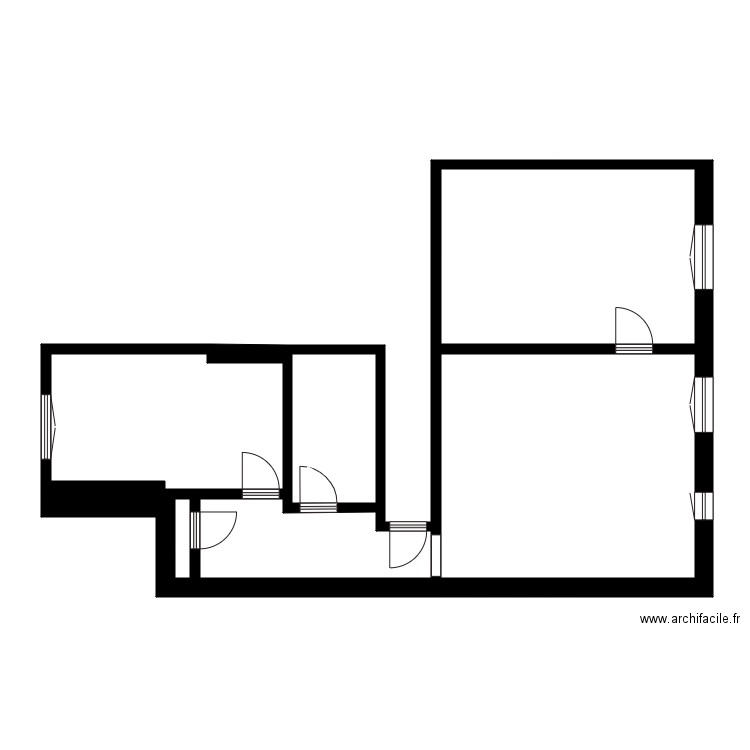 Bancelin bobotte 12. Plan de 7 pièces et 75 m2