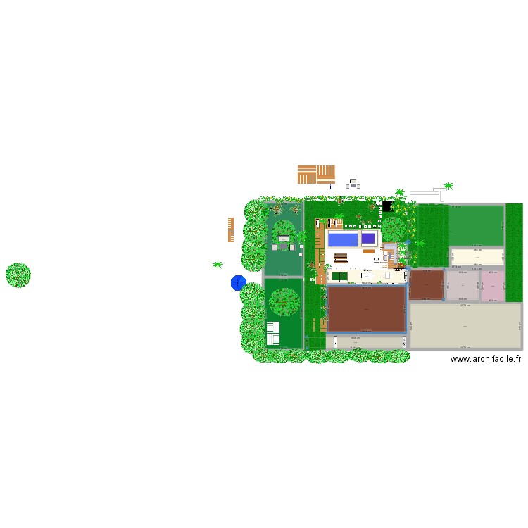 Extérieur mont Vernon 3 vol 62. Plan de 13 pièces et 898 m2