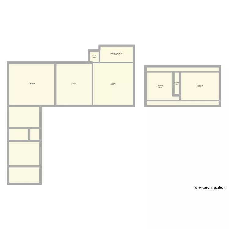 370 ECUIRES. Plan de 15 Pièces et 160 m² 370 ECUIRES. Plan de 15 Pièces et 160 m²