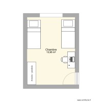 chambre au milieu