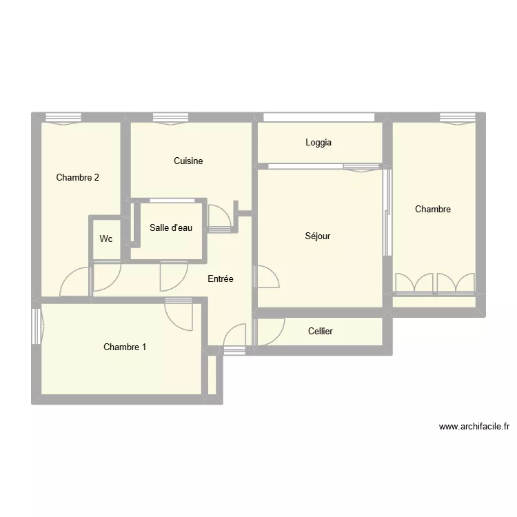 MARION ANNEMASS. Plan de 13  et 71 m²