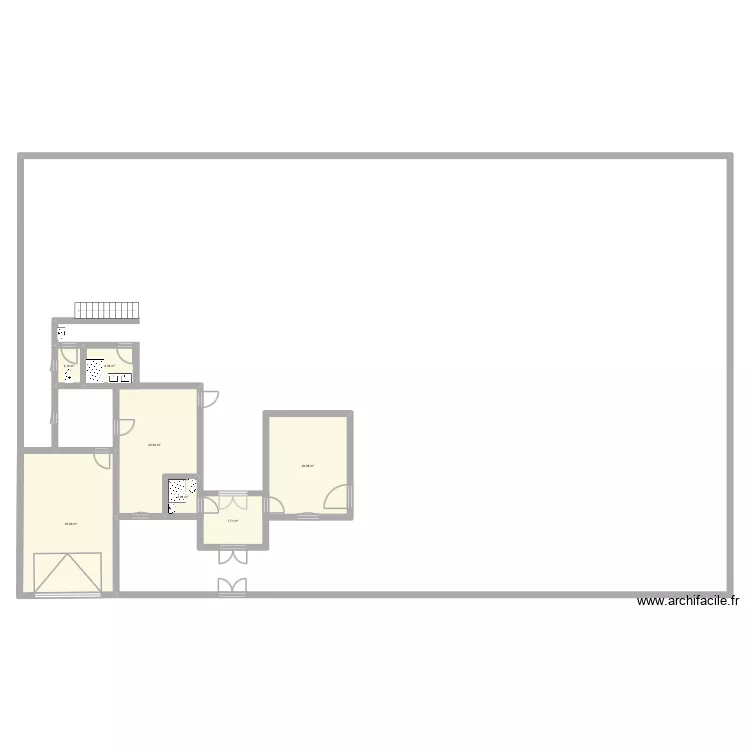 Maghnia 4. Plan de 7  et 90 m²