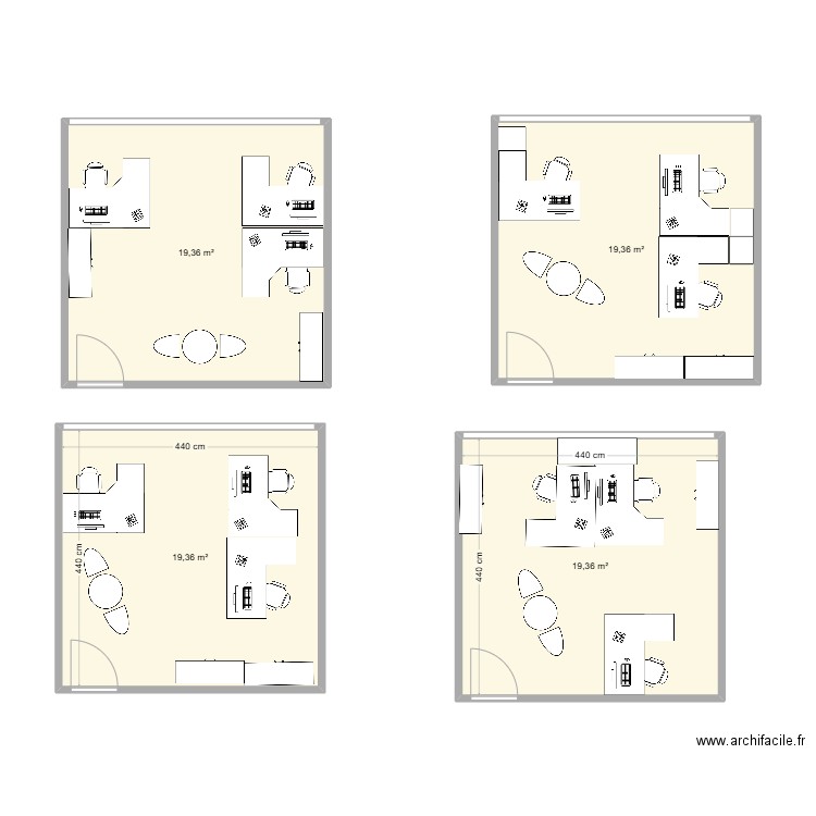 PLAN 2 BUREAU COMPTA. Plan de 0 pièce et 0 m2