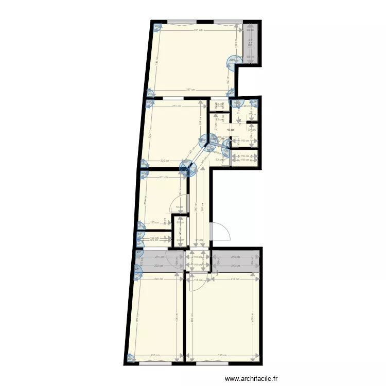 FRESCA 14 NEW2. Plan de 14  et 68 m²