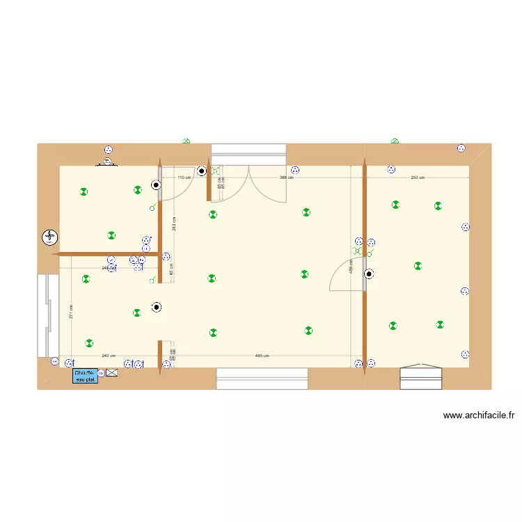 Adega Vila Nova 3060 2 electricité. Plan de Adega Vila Nova 3060 2 electricité. Plan de