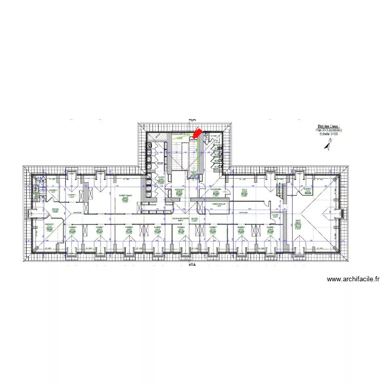 Coll&egrave;ge Lasalle +3. Plan de 