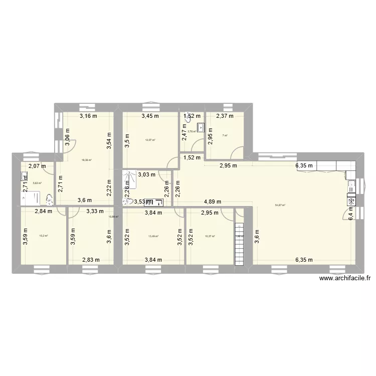 projet orvalho  4.4. Plan de 11  et 156 m²