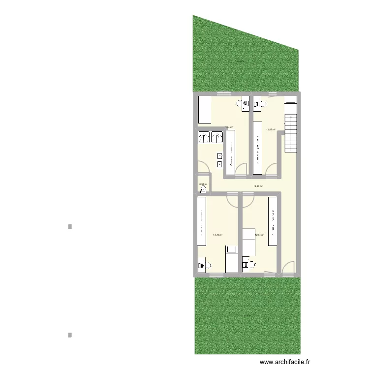 Bovie rez. Plan de 6 et 73 m² Bovie rez. Plan de 6 et 73 m²