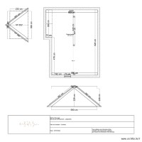 Plan Agencement des combles LEPAILLEUR Cabourg