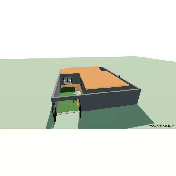 Maison. Plan de 7 Pièces et 164 m² Maison. Plan de 7 Pièces et 164 m²