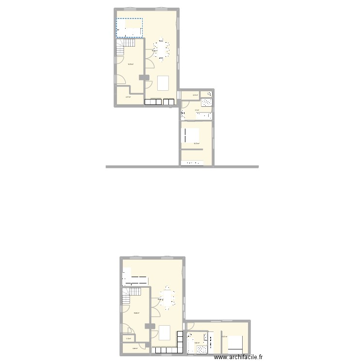 RDC BOURGHELLES. Plan de 12 pièces et 184 m2
