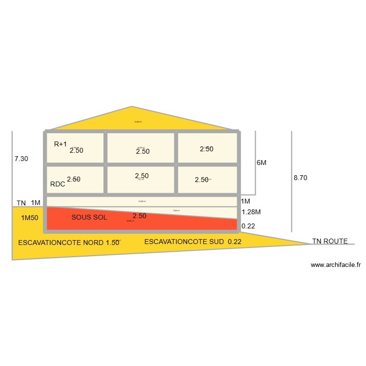 us3. Plan de 0 pièce et 0 m2
