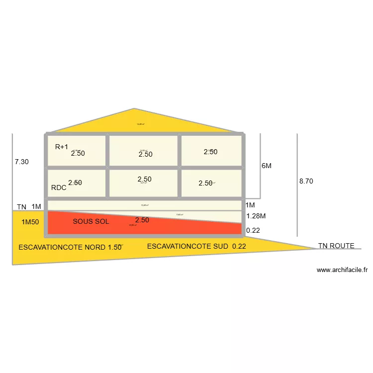 us3. Plan de 11  et 173 m²