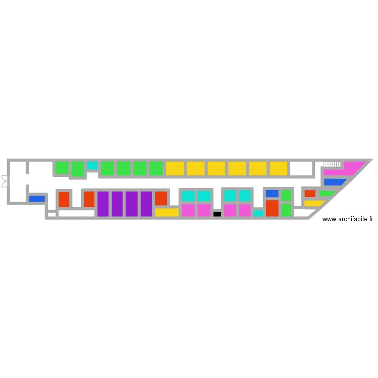 Loches. Plan de 0 pièce et 0 m2