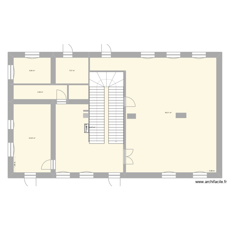 rdc. Plan de 0 pièce et 0 m2