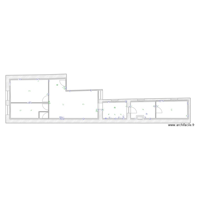 AAAAAAAAAAAA2. Plan de 8 pièces et 80 m2