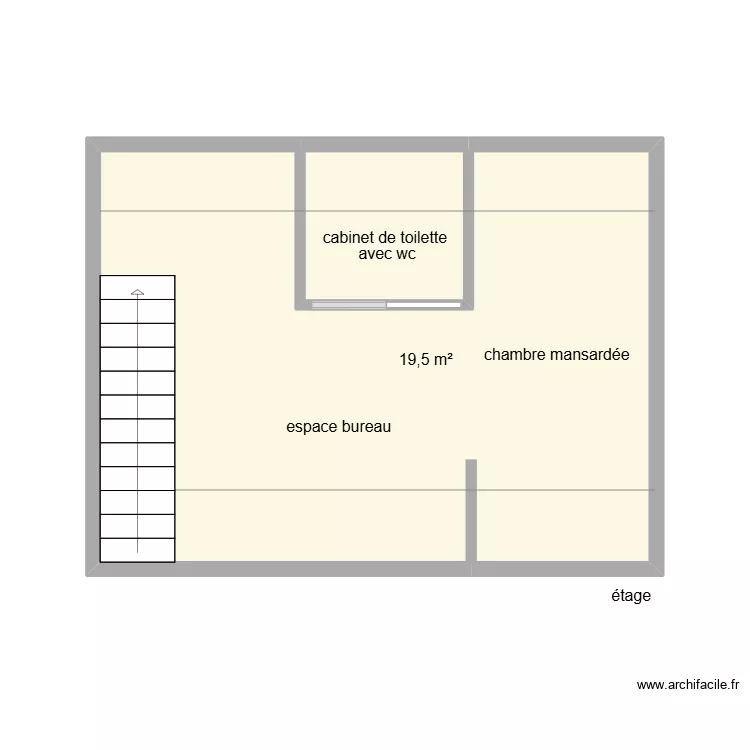 9296. Plan de 5 et 50 m² 9296. Plan de 5 et 50 m²