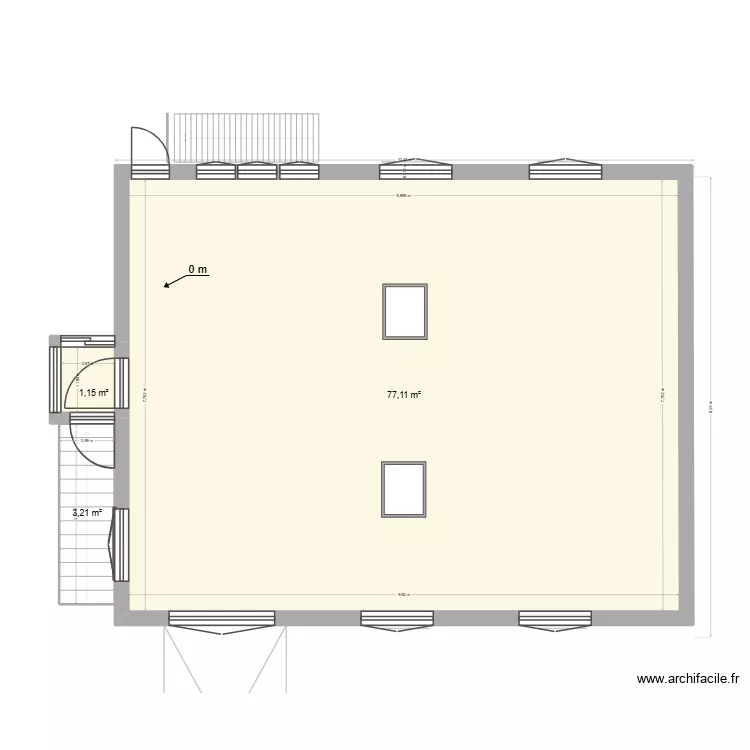 MAISON 61 av Alphonse Legault. Plan de 4 et 159 m² MAISON 61 av Alphonse Legault. Plan de 4 et 159 m²