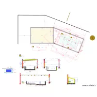 piscine b&eacute;ton mur brique  2024 v28 Terrassement