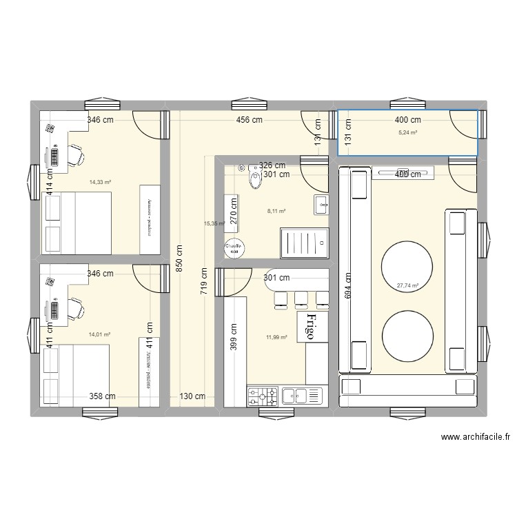 knjkjk. Plan de 0 pièce et 0 m2
