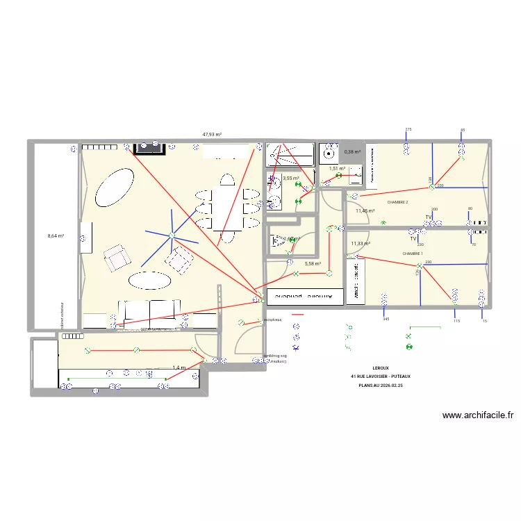 Lavoisier 2026.05.25. 7. Plan de 9  et 92 m²