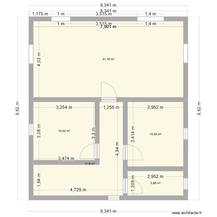 HEZOPH Home Etage. Plan de 