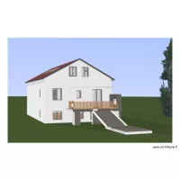 Plan vue de face 3D avant travaux