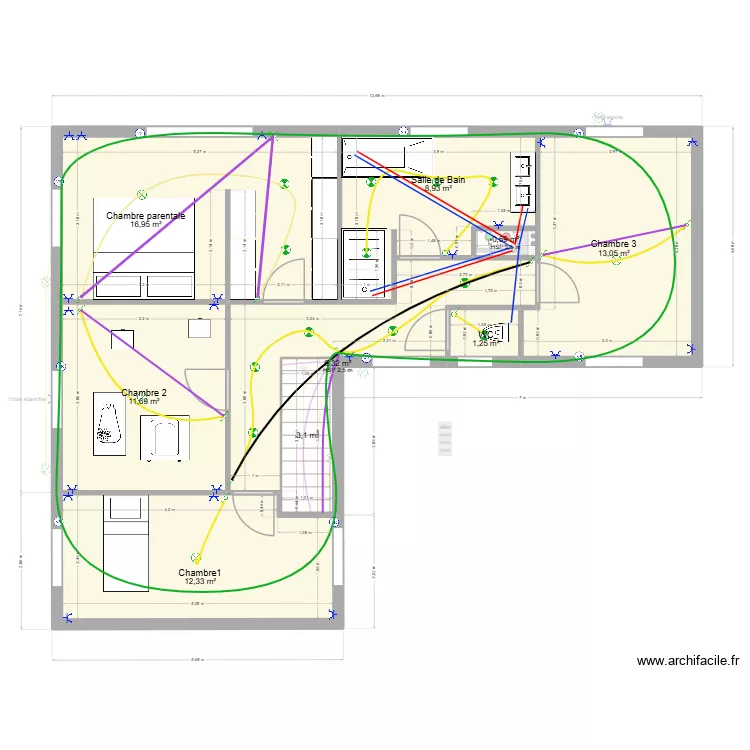 Plan Nomain definitif. Plan de 13 et 159 m² Plan Nomain definitif. Plan de 13 et 159 m²