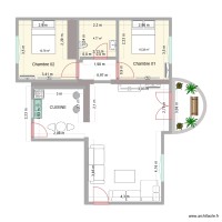 PLAN ARCHI_ APPART CHAT MERIEM-S+2_CROQUIS