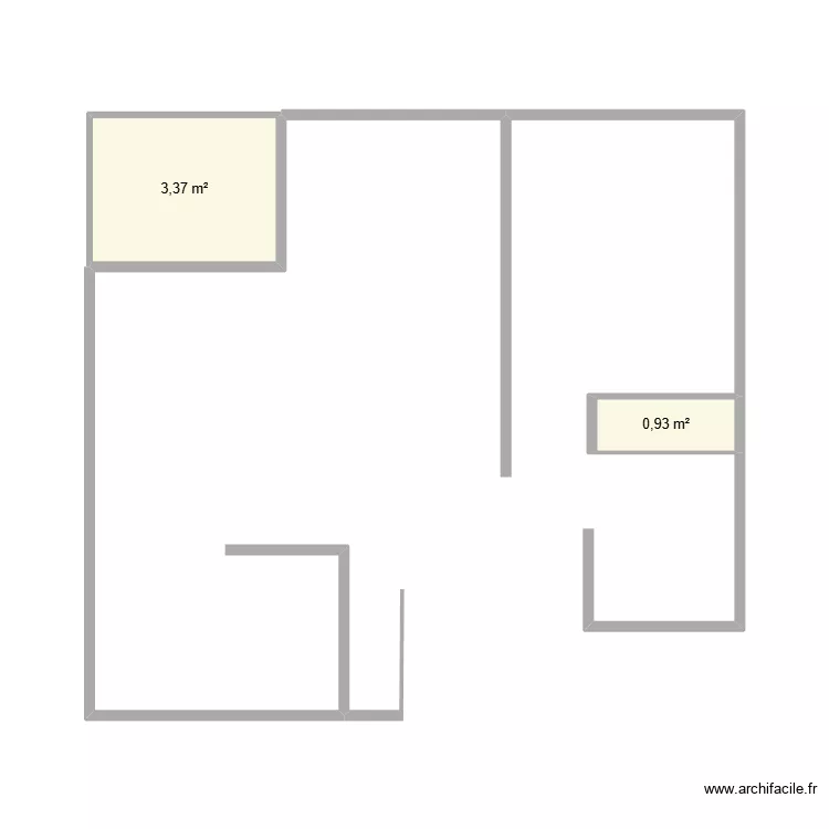 T2 LeCannet Campo. Plan de 