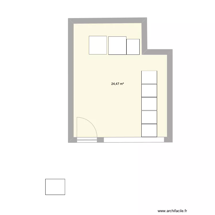 PLAN A LA COTE COHEN. Plan de 