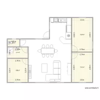 5 Modules 3 chambres