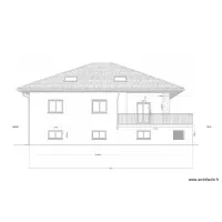 plan de coupe facade ouest
