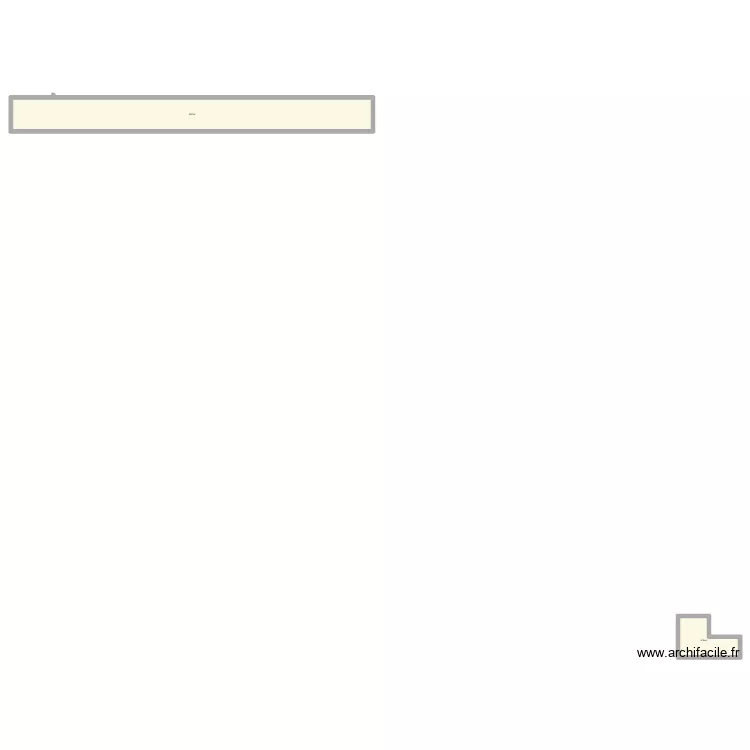 couloir. Plan de 2 et 121 m² couloir. Plan de 2 et 121 m²