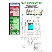 PLAN EVACUATION Montignac