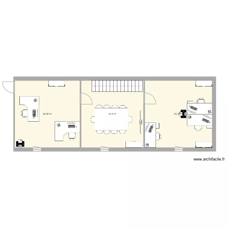Bureau DEBOURG. Plan de Bureau DEBOURG. Plan de
