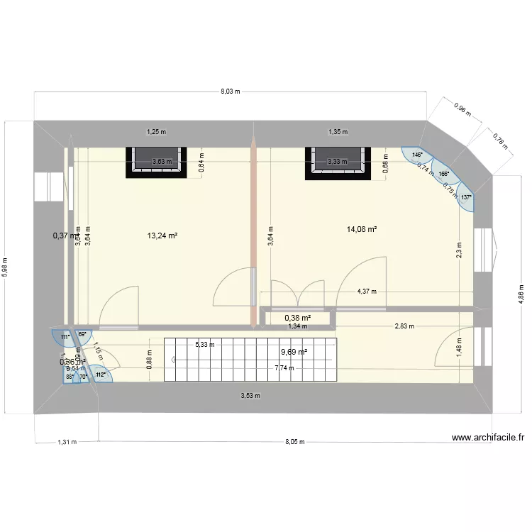 Couflens0. Plan de 