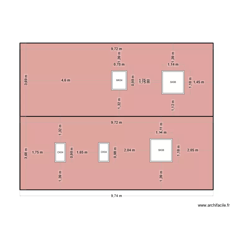 Toiture dépendance. Plan de Toiture dépendance. Plan de