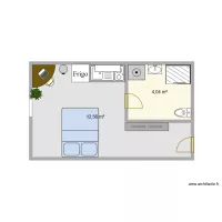 Chambre étudiante pour handicapé
