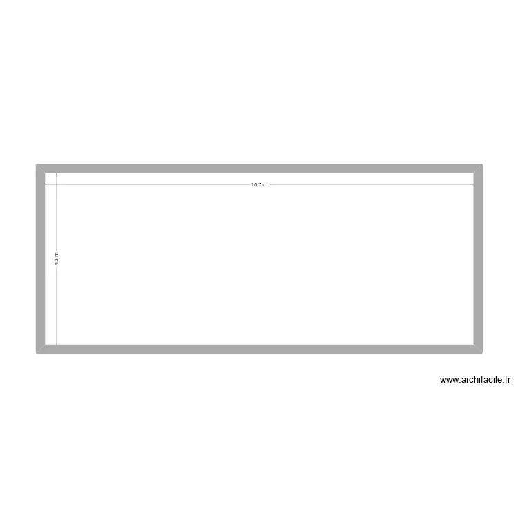 Remise Gardanne. Plan de 1 pièce et 46 m²