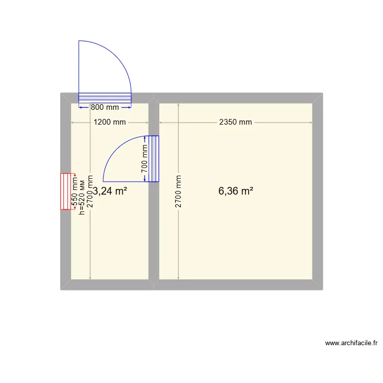 Сарай Рязань. Plan de 