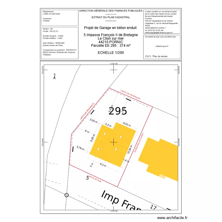 CU 3 DELANOUE v3. Plan de 