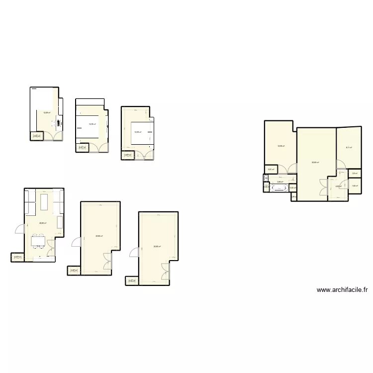 APT PARIS V1. Plan de 